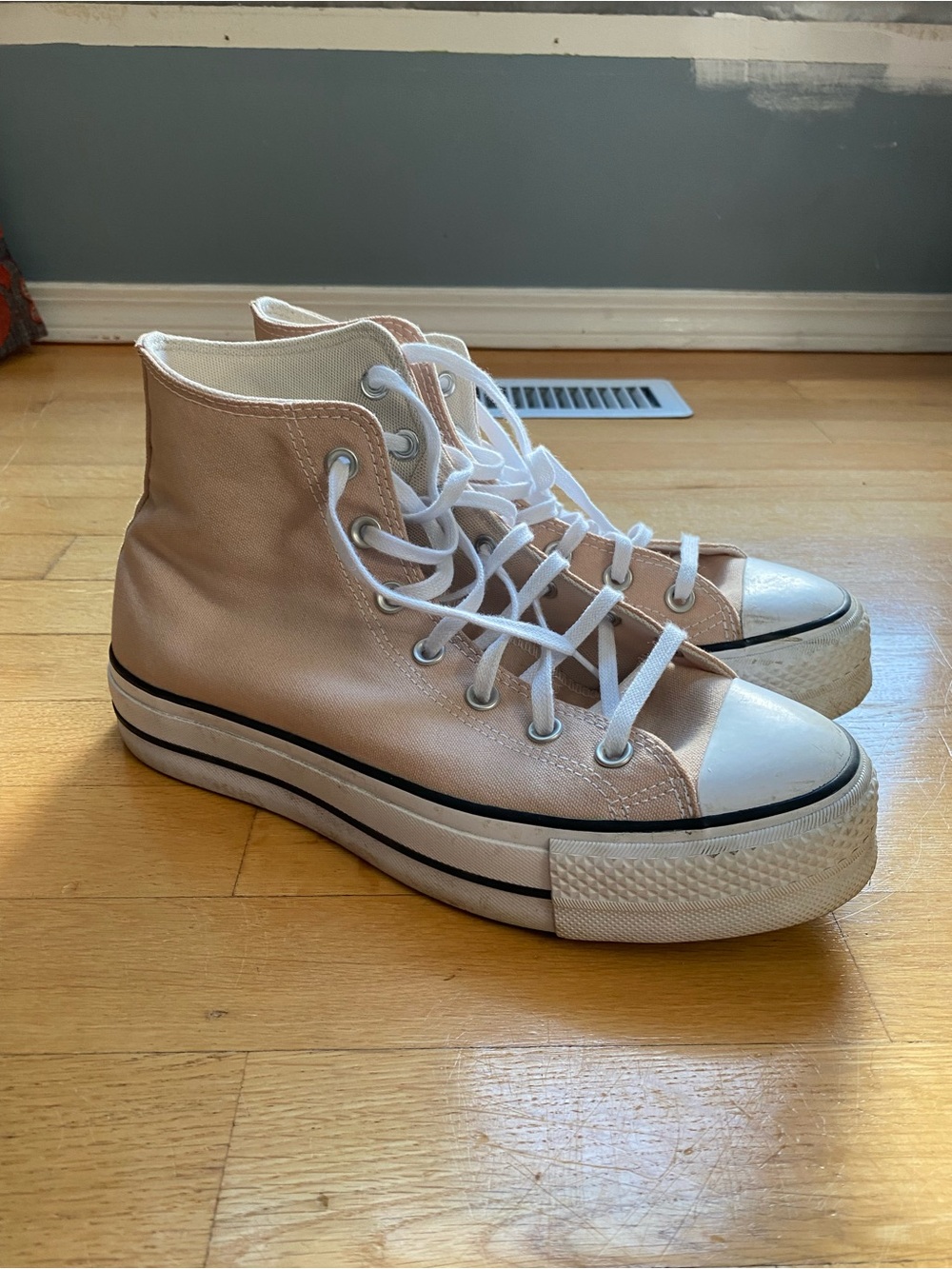 Converse Women's High-Top Platform Sneakers - Pale Pink